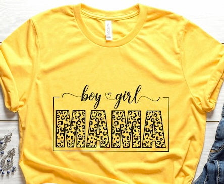 BOY & GIRL MAMA - Black Cheetah
