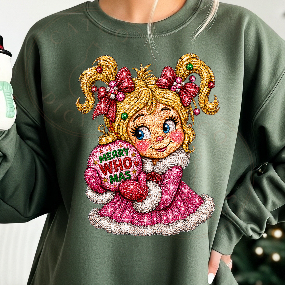 4219 - pink Cindy Lou who