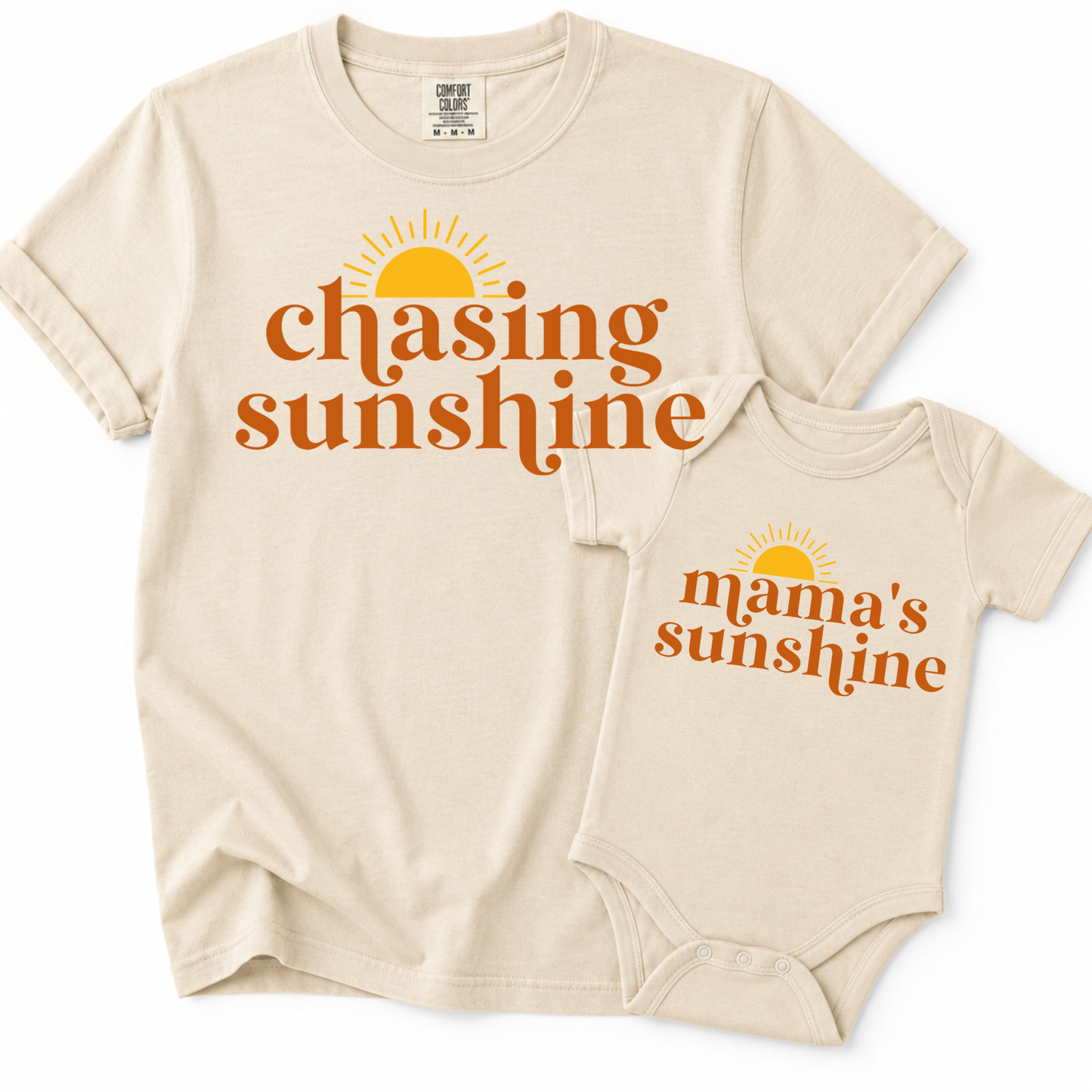 3803 - Chasing Sunshine (Adult) with Mama's Sunshine (toddler)