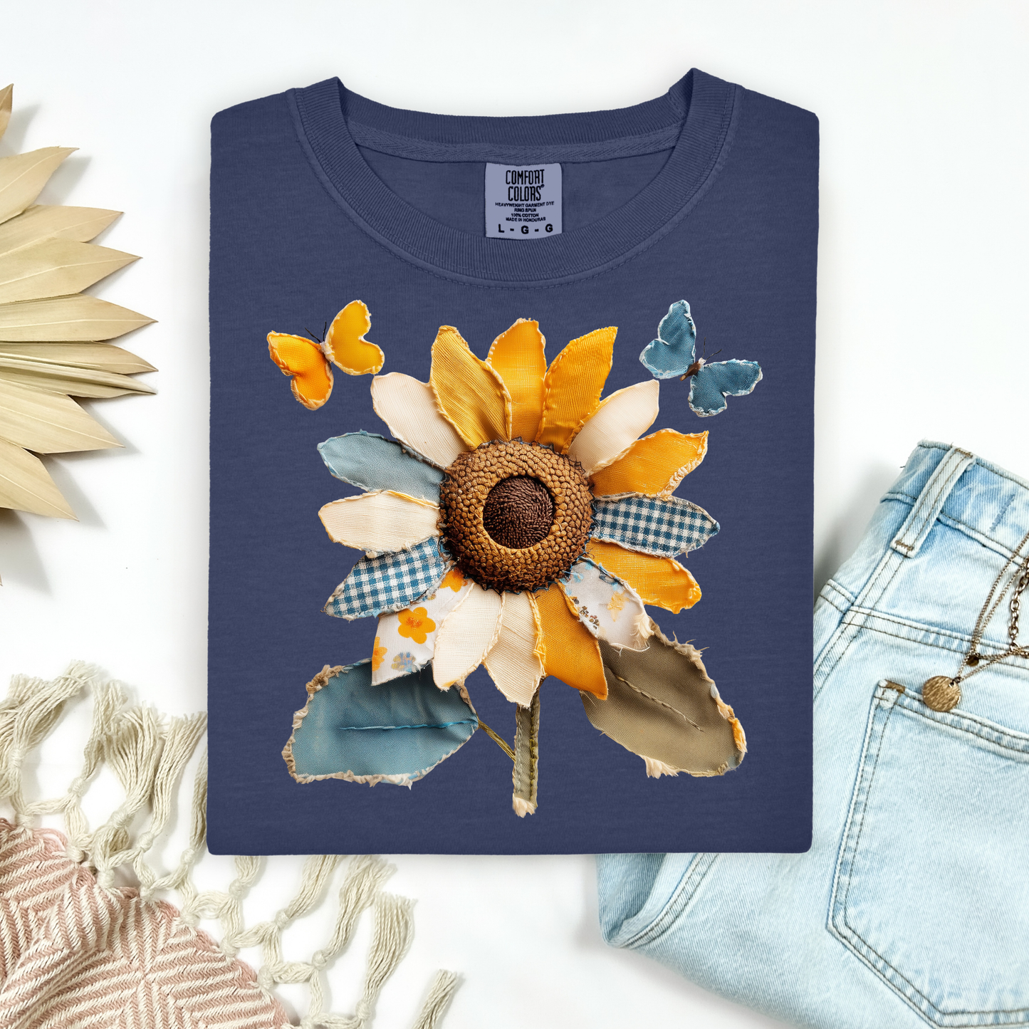 3339 - Patchwork Sunflower