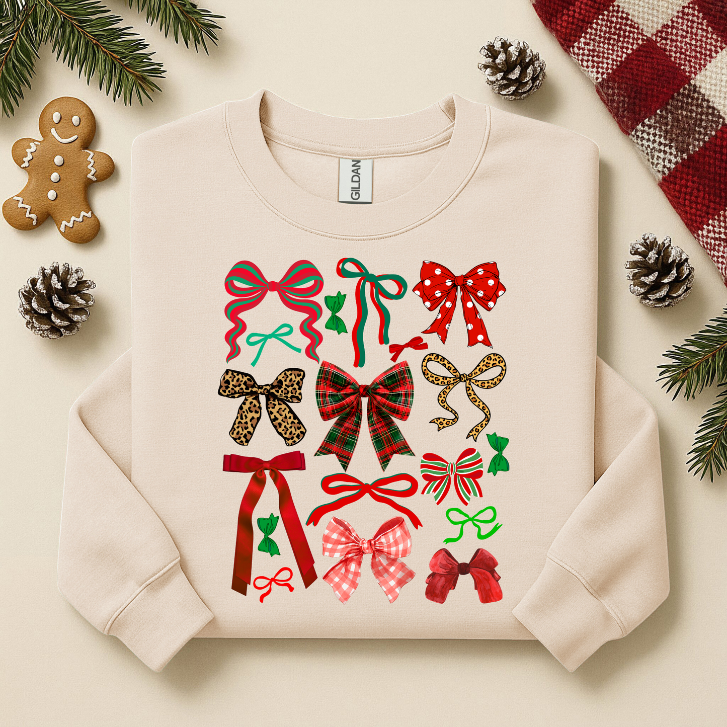 2098 - Holiday Bow Collage