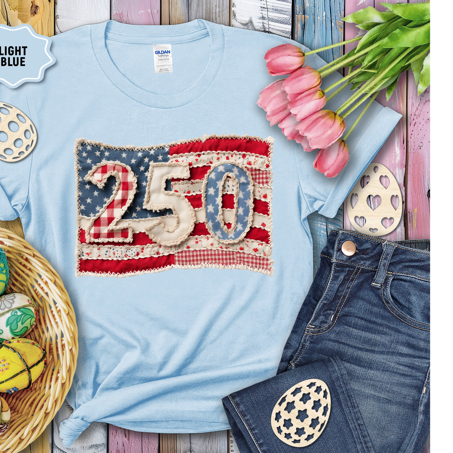 3469 - Patchwork Flag 250