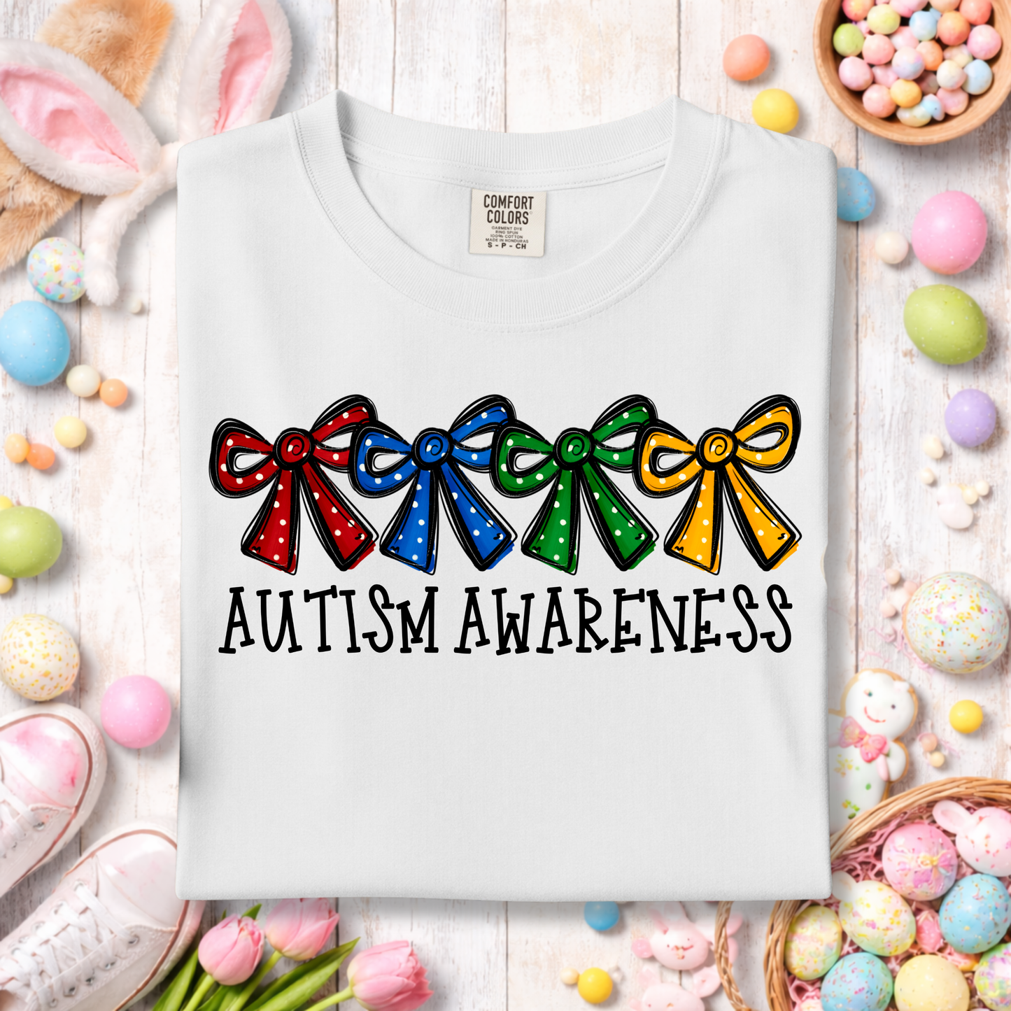 3388 - Autism Awareness Bow