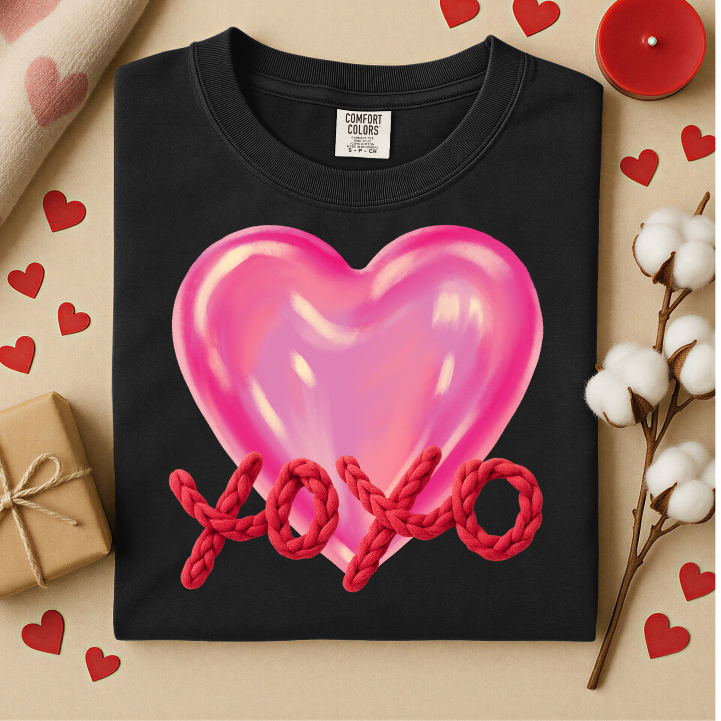 3181 - XOXO Bubble Heart