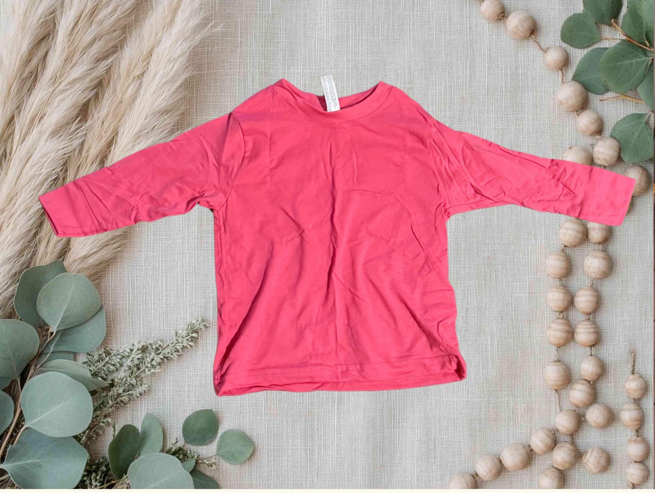 Pink Long Sleeve Tshirt