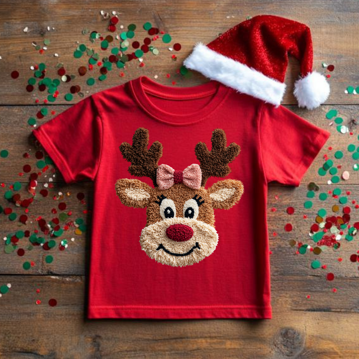 3009 - Youth Girl Yarn Reindeer