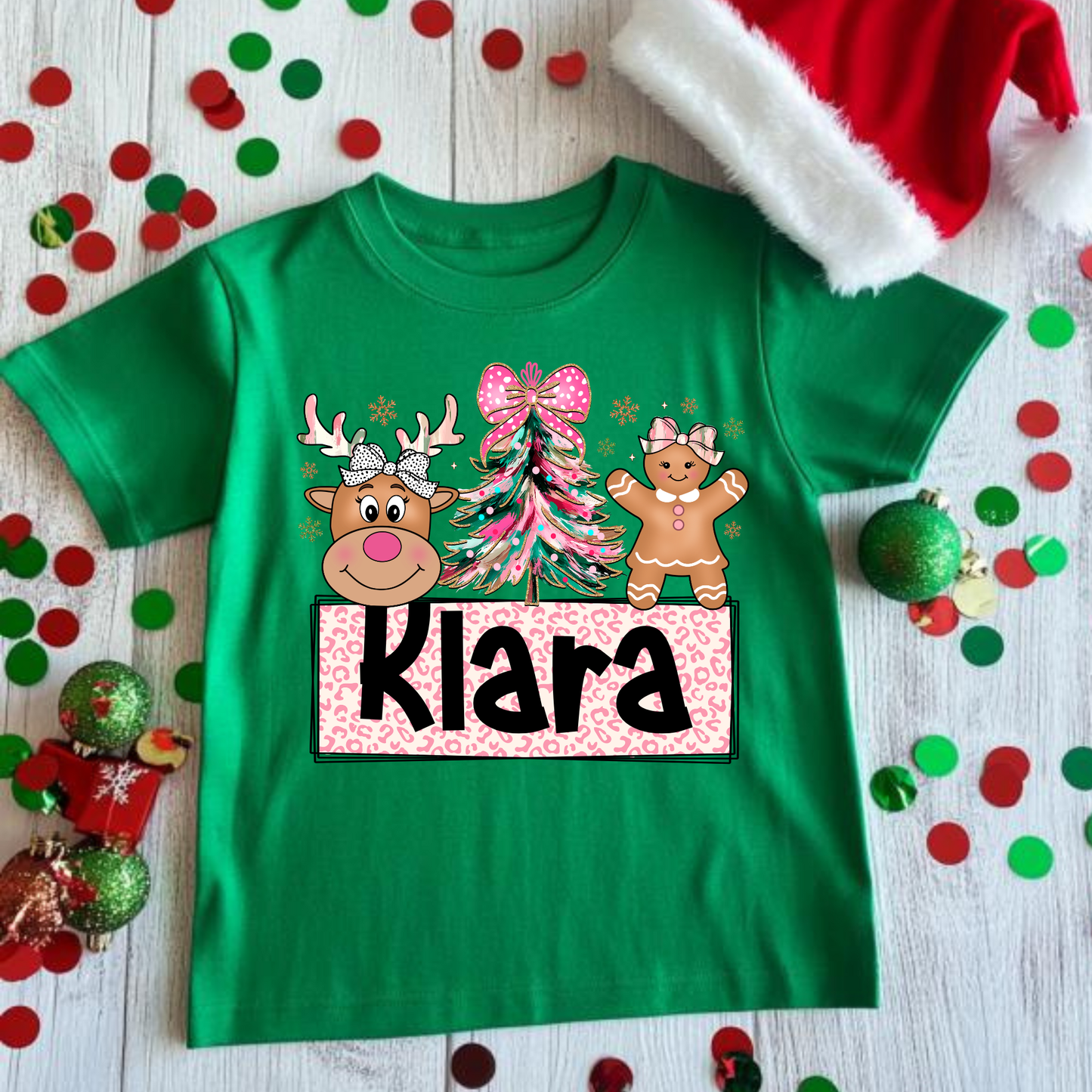 3012 - Personalized Youth Girl Holiday Design