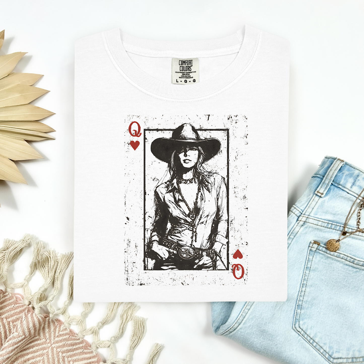 3263 - Cowgirl Queen of Hearts