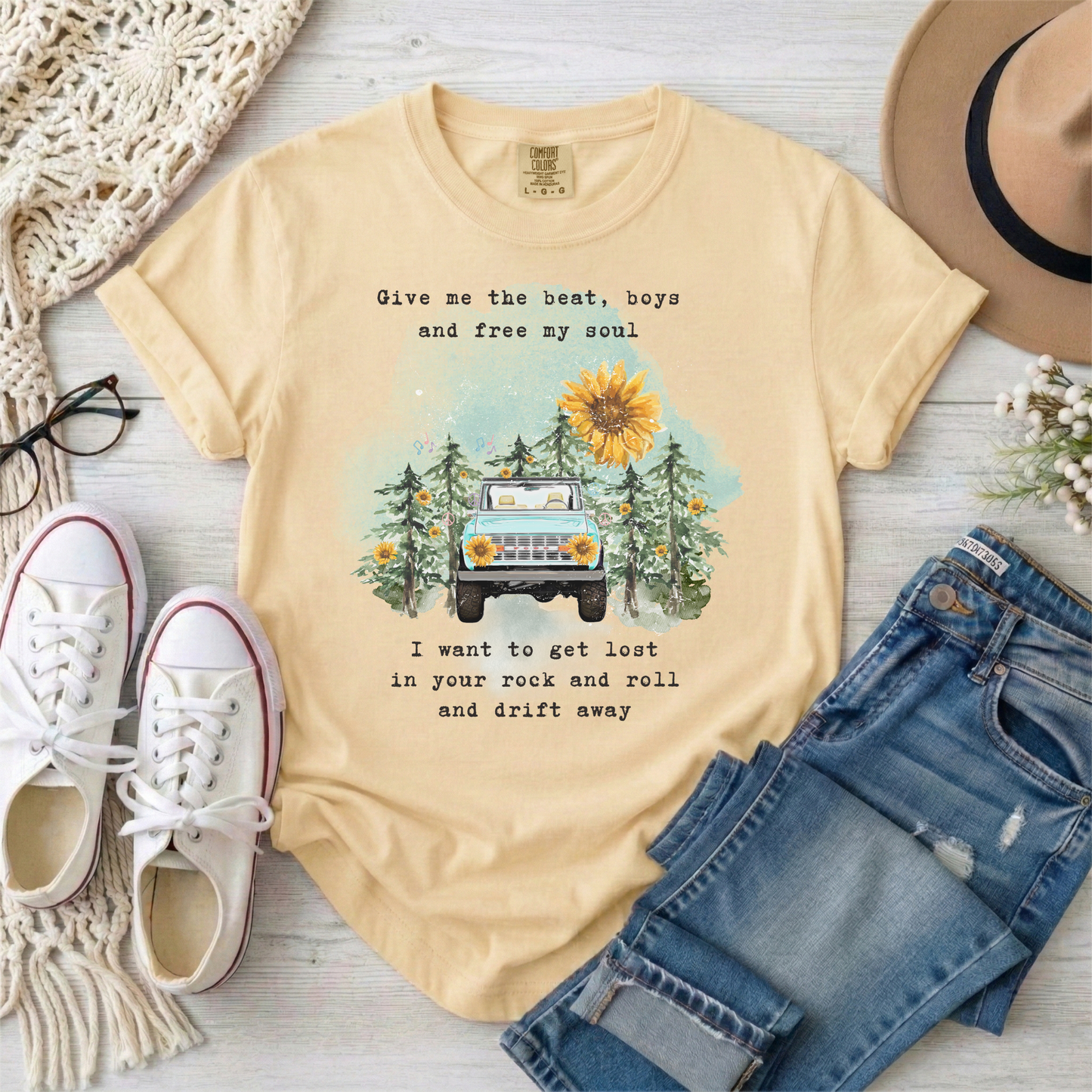 3610 - Give Me the Beat Sunflower Bronco