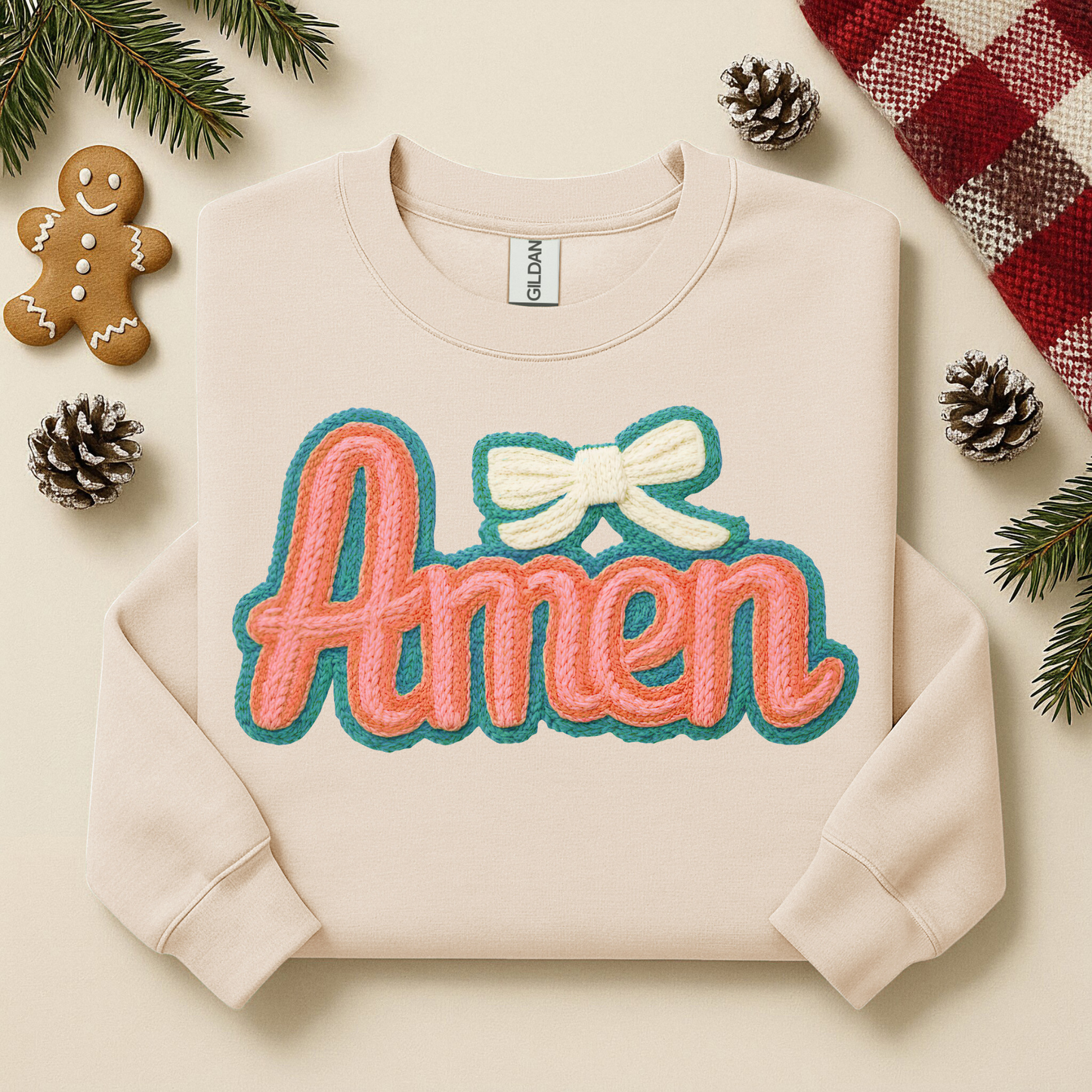 2020 - AMEN Peach & Teal