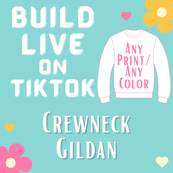 A Sweat Shirt Made on Live