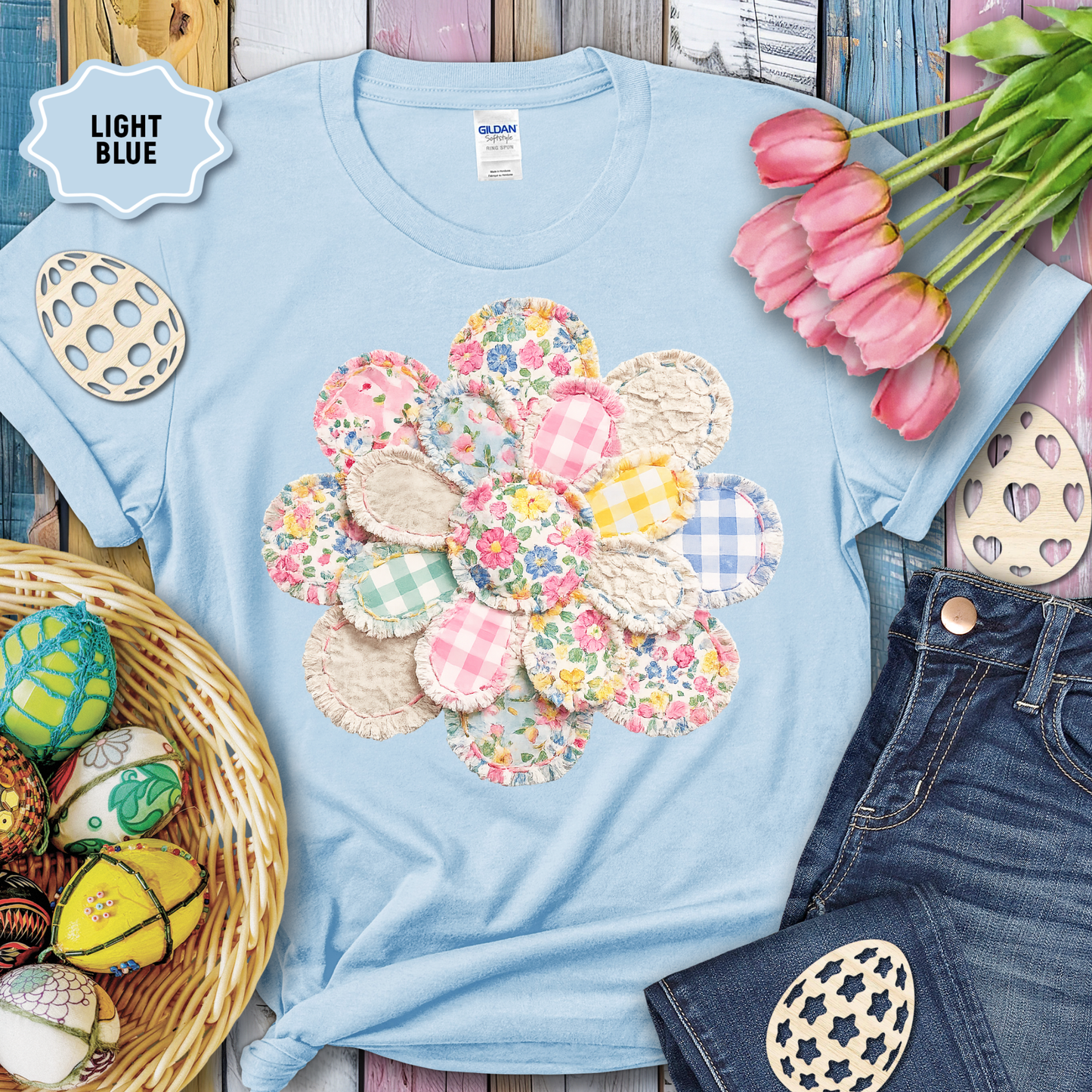3480 - Patchwork Daisy