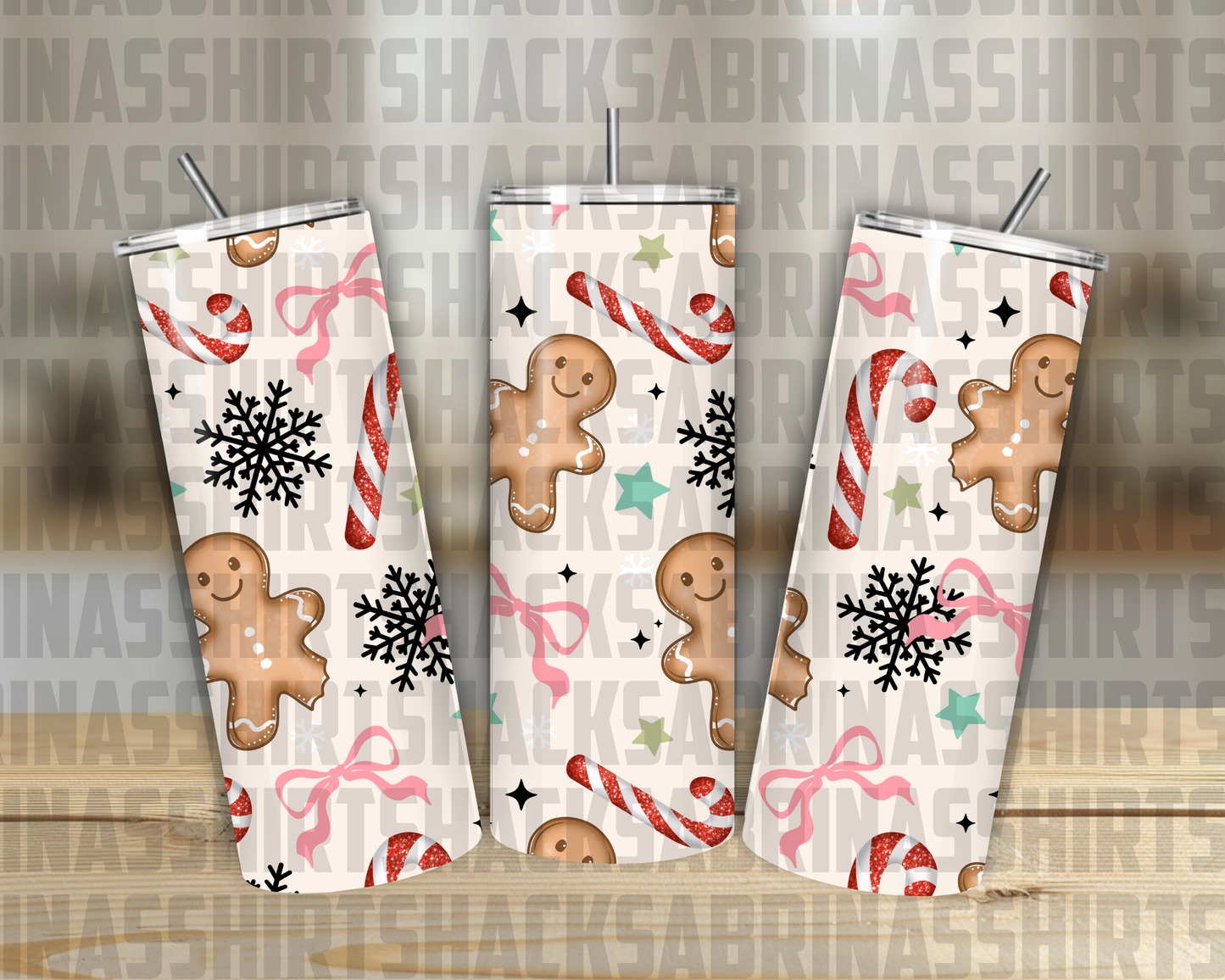 Ginger Bread Man 20oz Tumbler