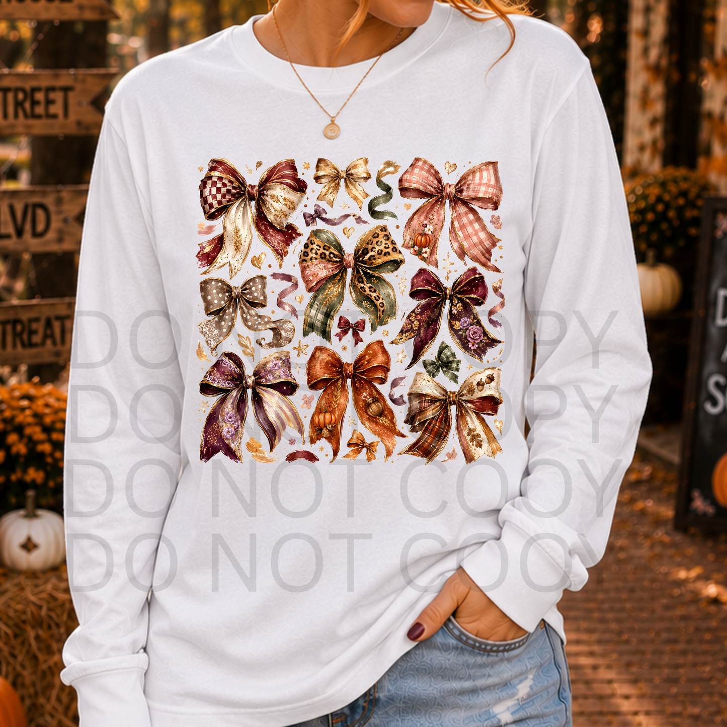 4023 - Fall Bow Collage