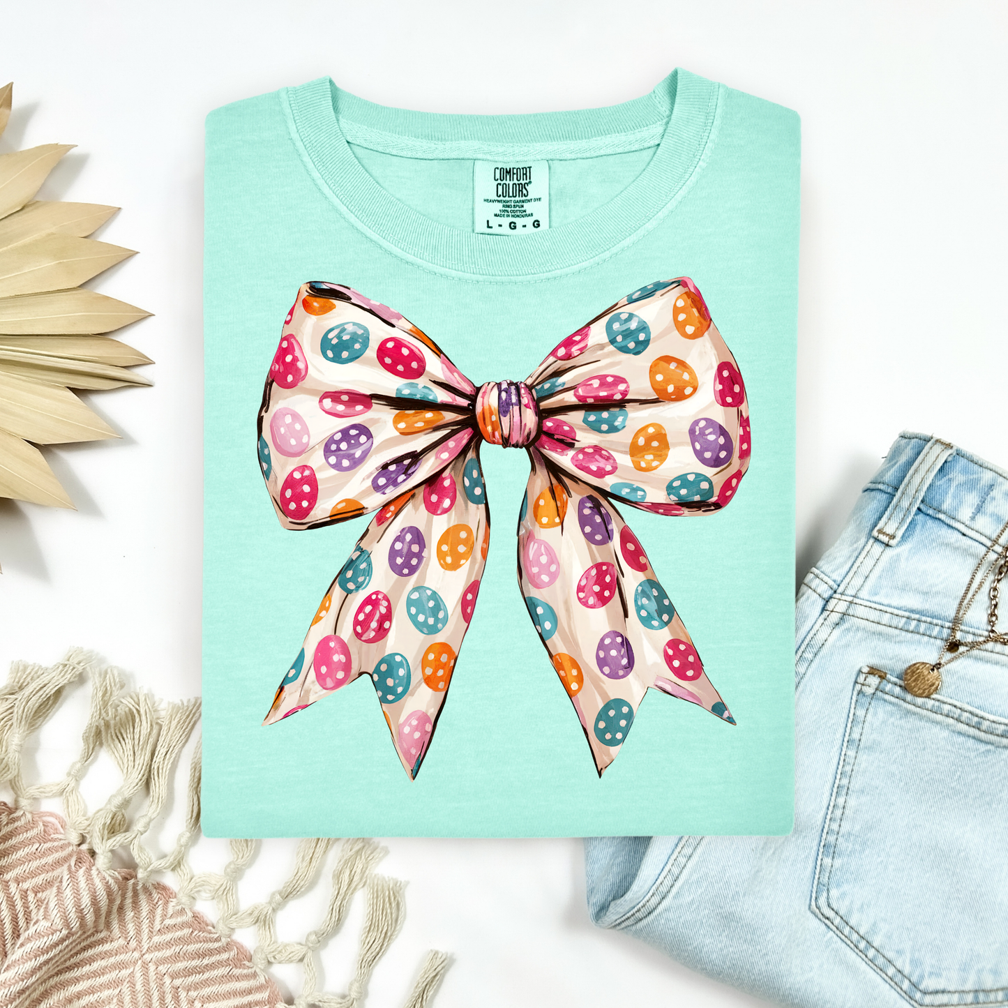 3345 - Easter Egg Bow