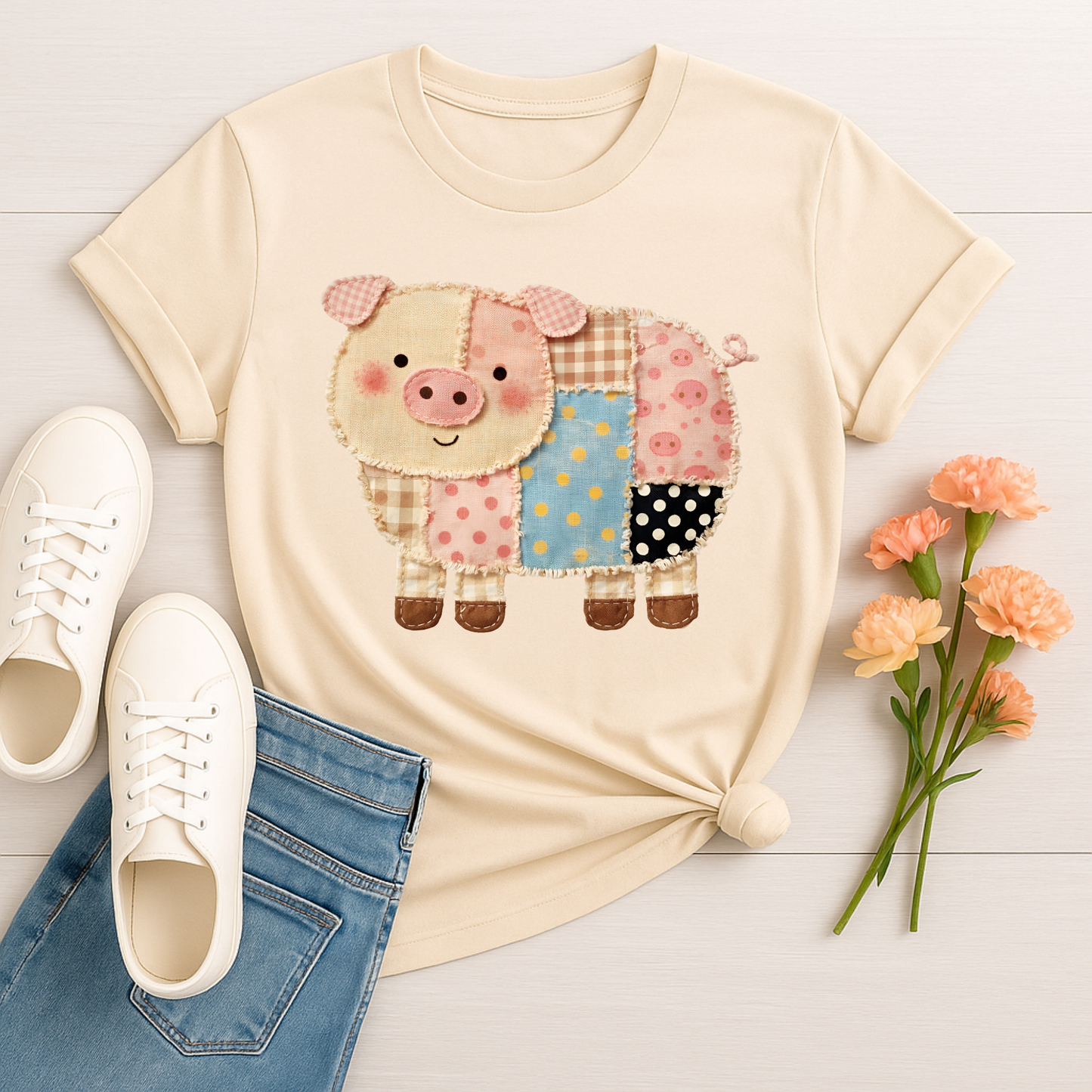 3401 - Patchwork Pig