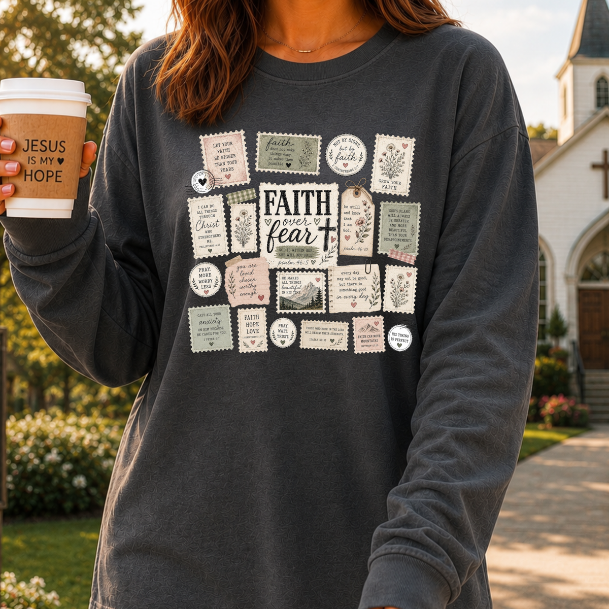 4234 - faith stamps