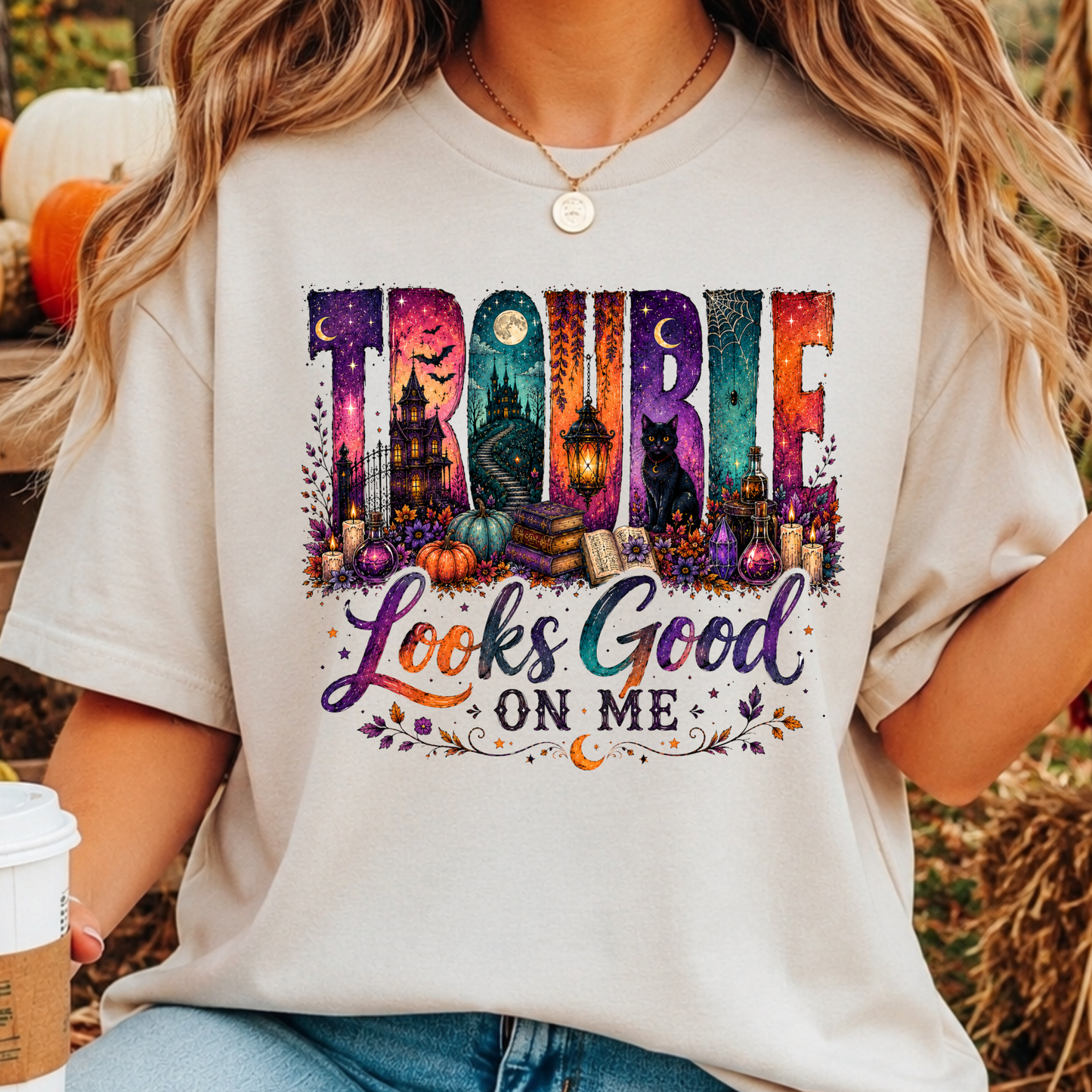3942 - trouble looks good on me