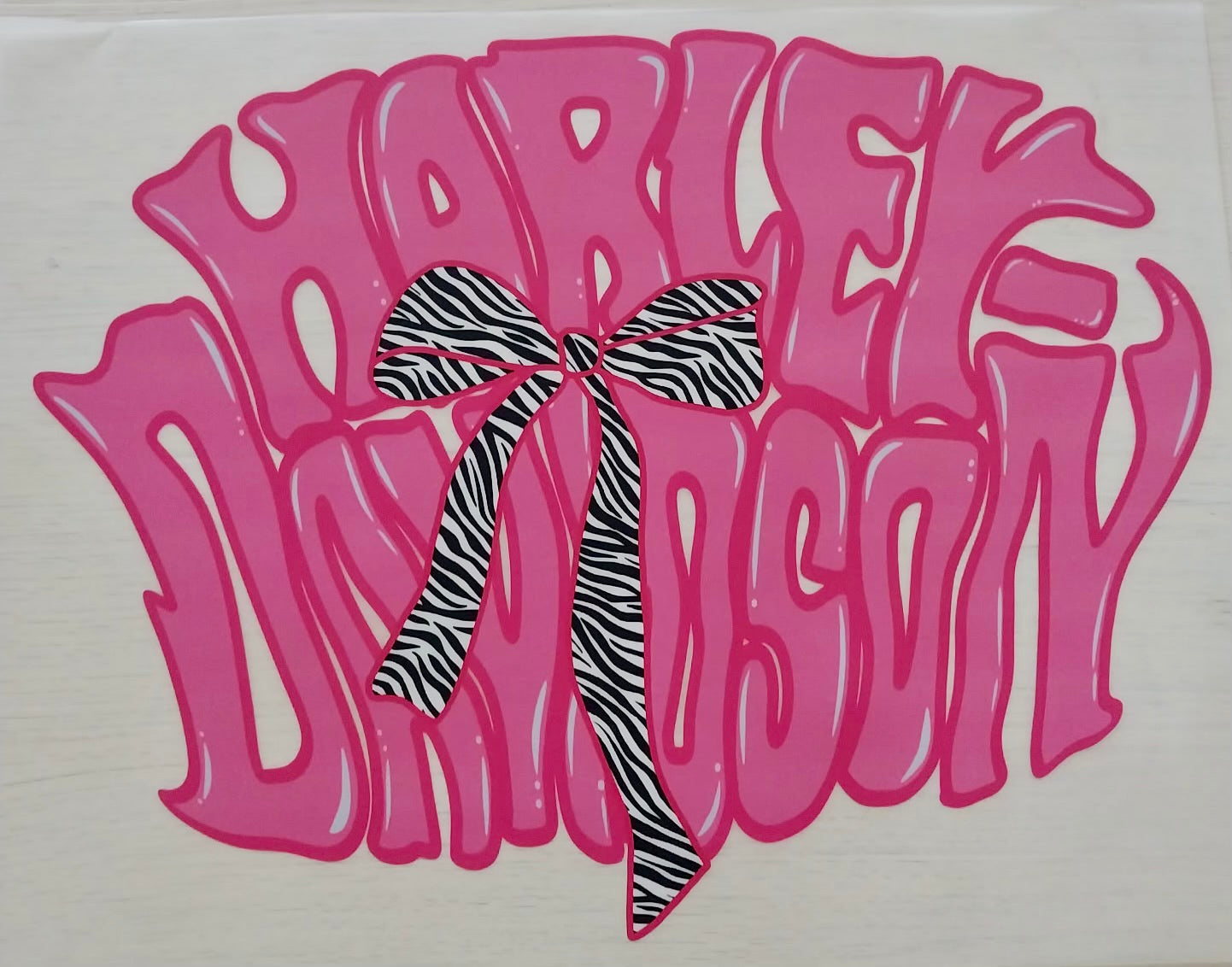 Pink Harley