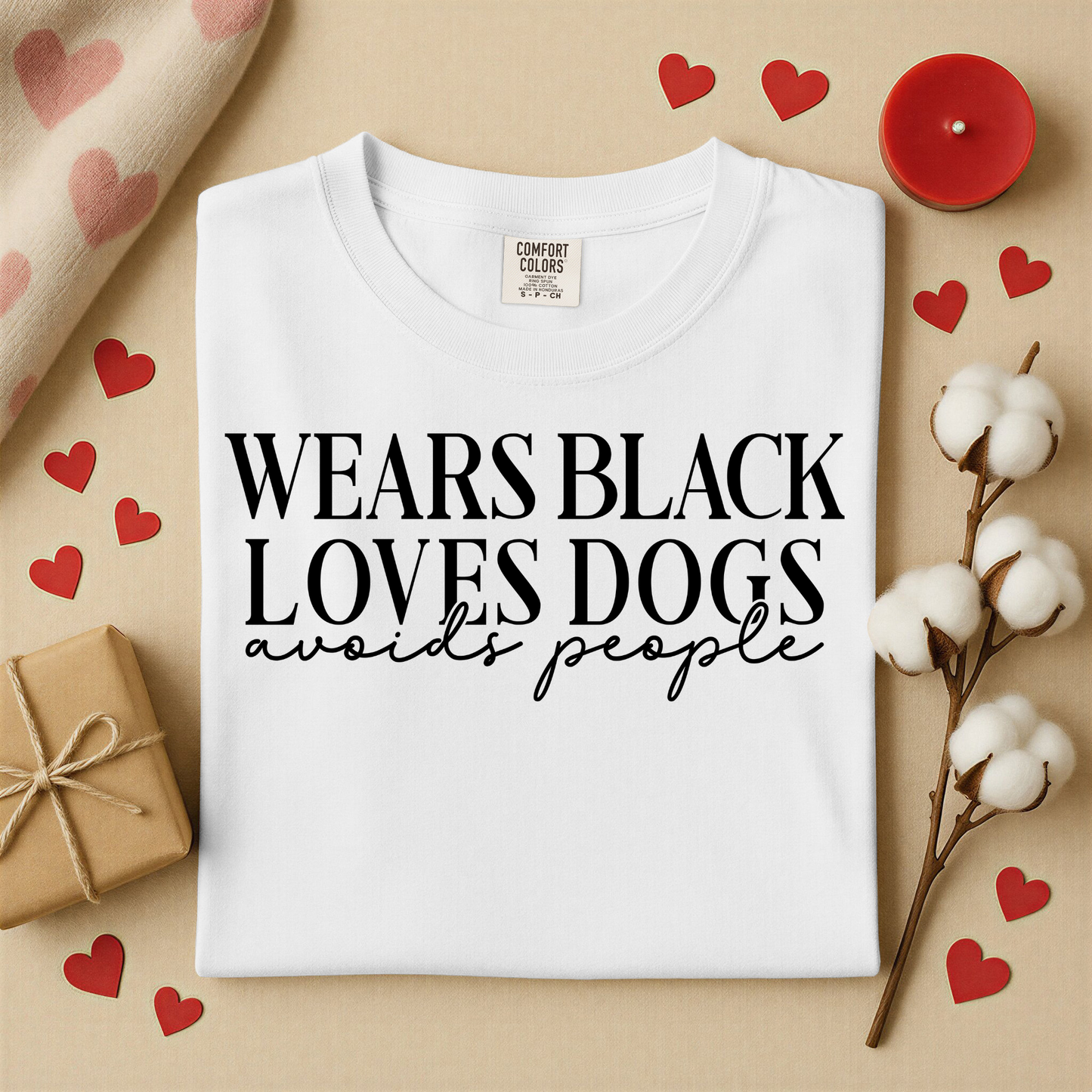 3235 - Wears Black, Loves Dogs, Avoids People