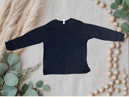 Navy Long Sleeve Tshirt