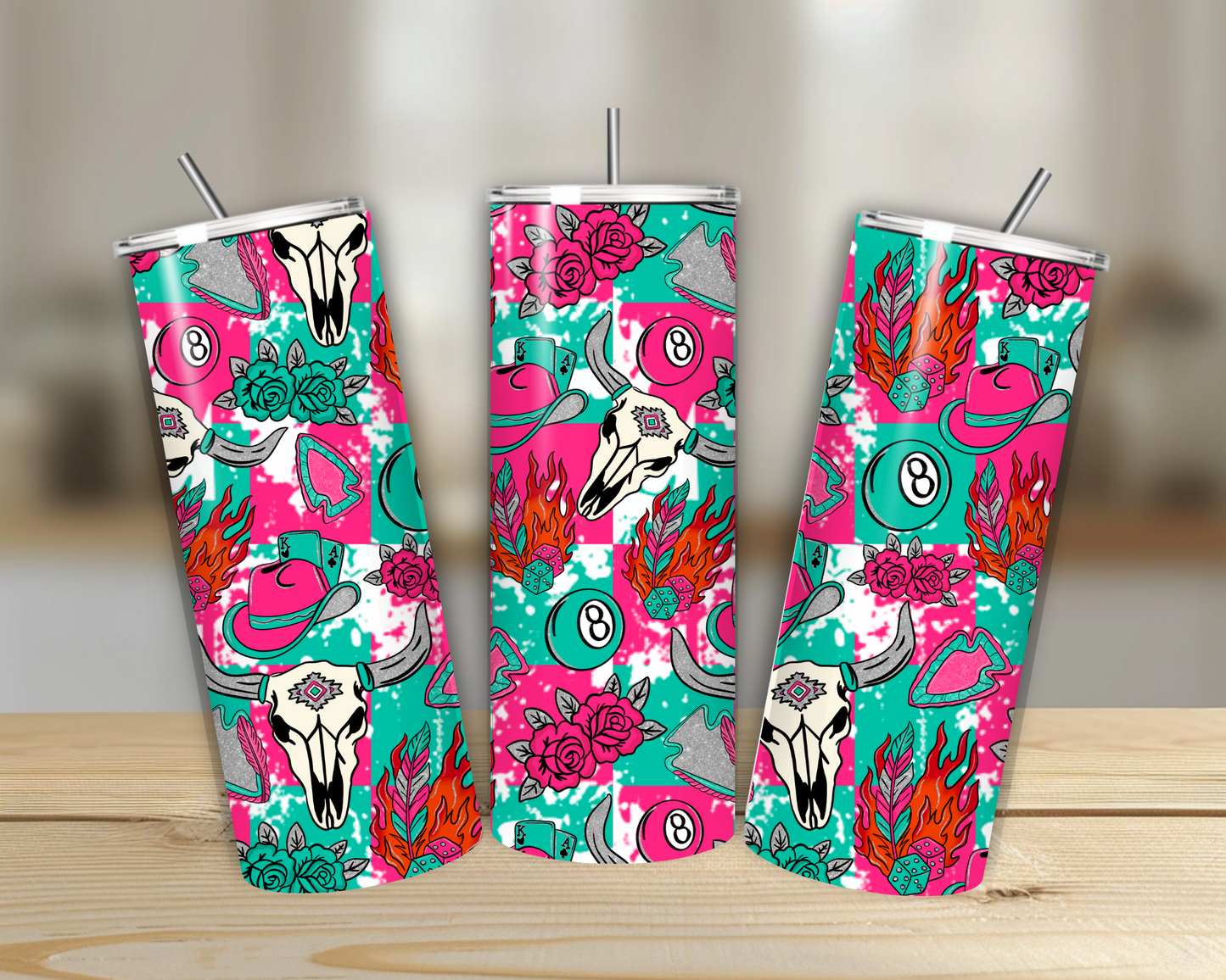 Girly Western 20oz Tumbler