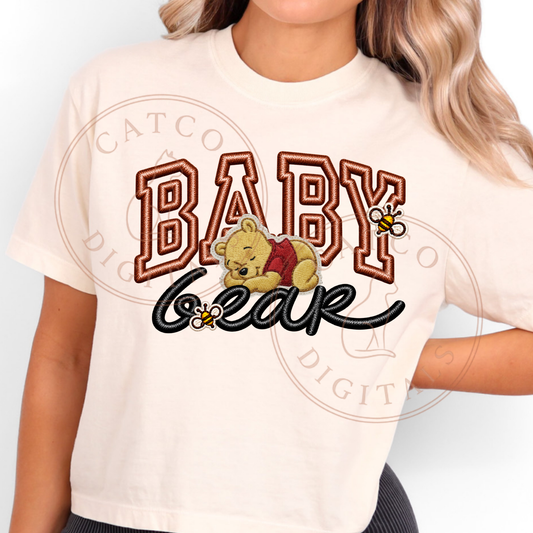 Baby Pooh Bear (6inches wide)