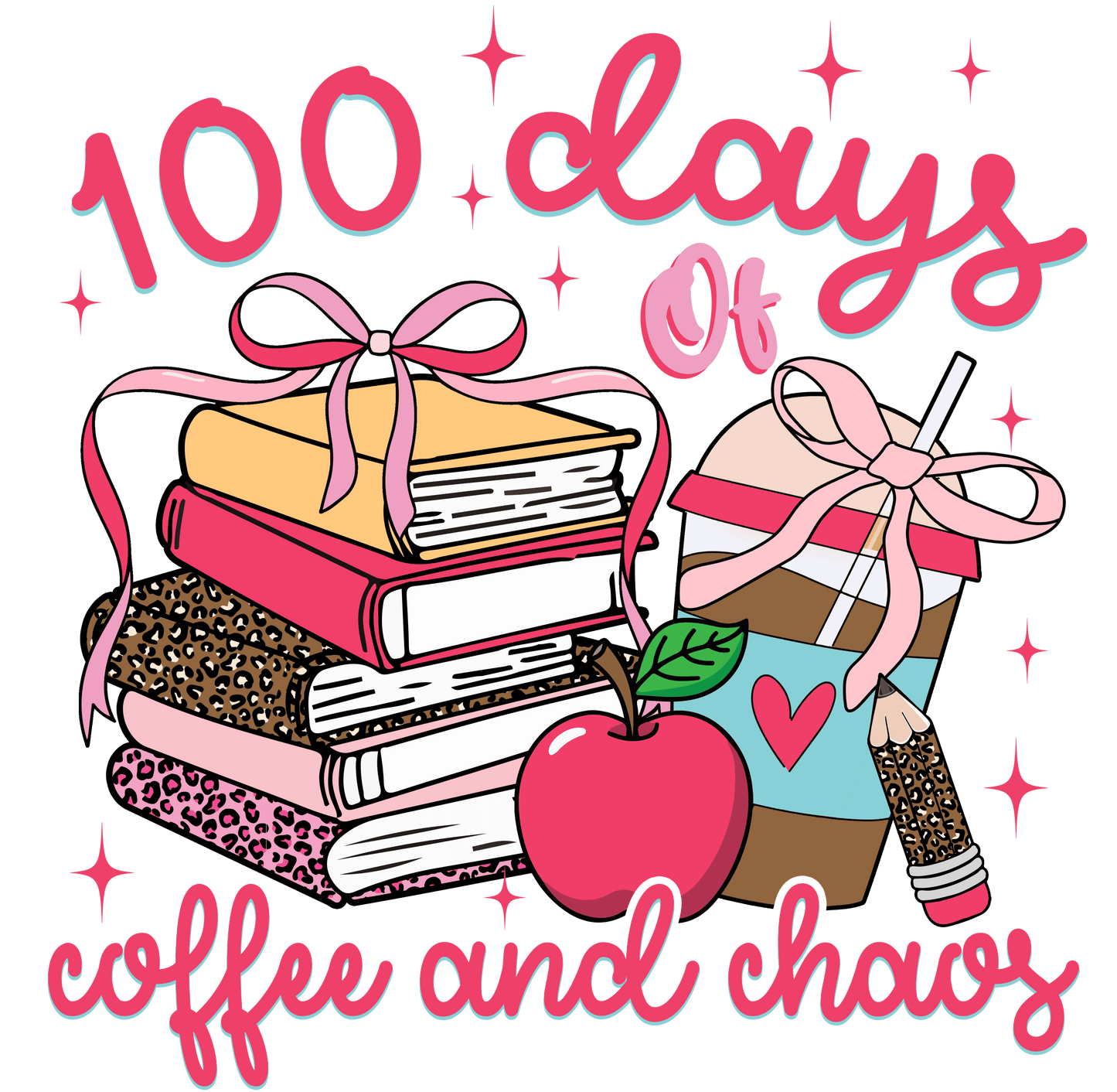 100 Days of School - Coffee & Chaos