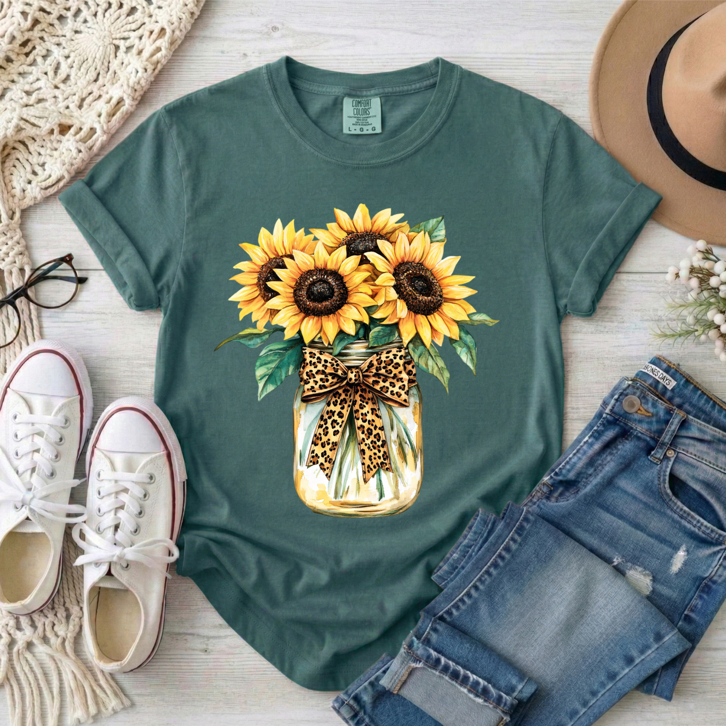 3822 - Sunflower Vase