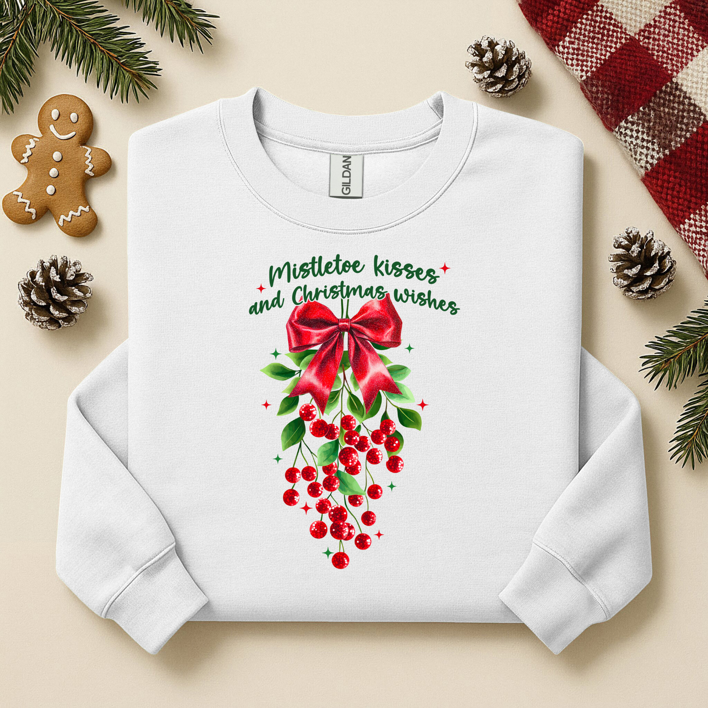 1099 - Mistletoe Kisses & Christmas Wishes