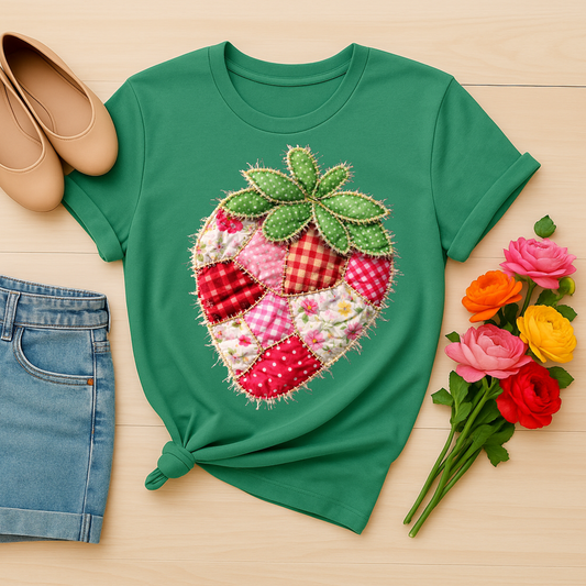 3404 - Patchwork Strawberry