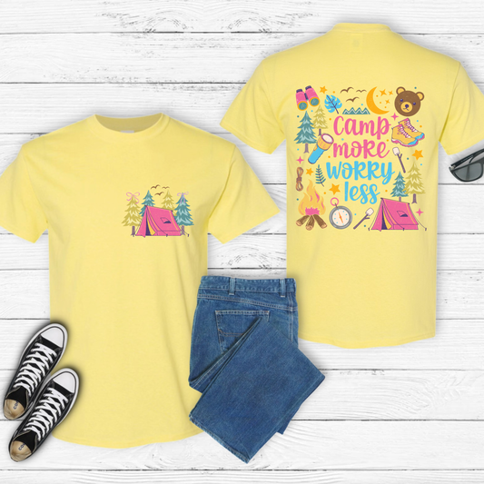 3670 - Camp More Worry Less with pocket