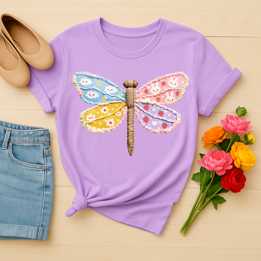 3405 - Patchwork Dragonfly