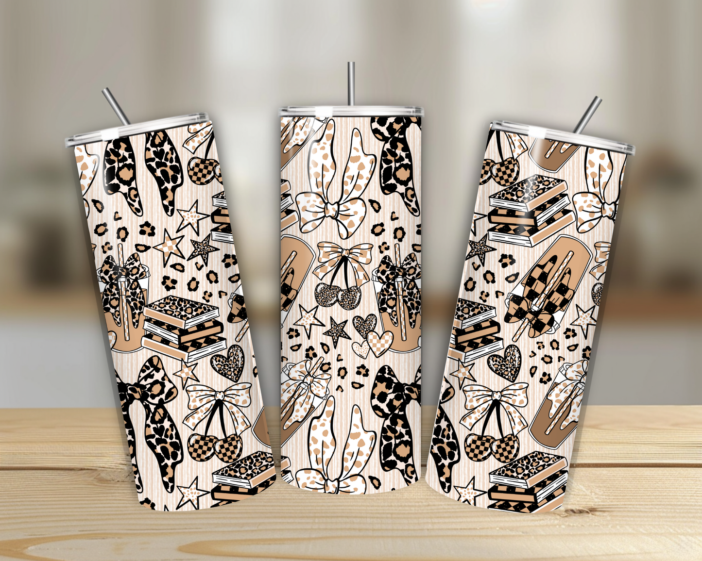 Bow Book 20oz Tumbler