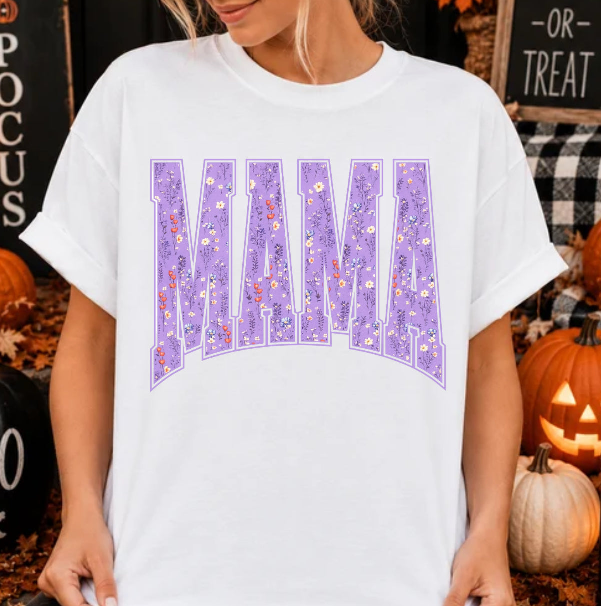 4090 - floral mama purple
