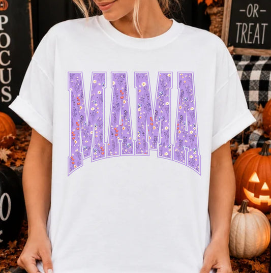 4090 - floral mama purple