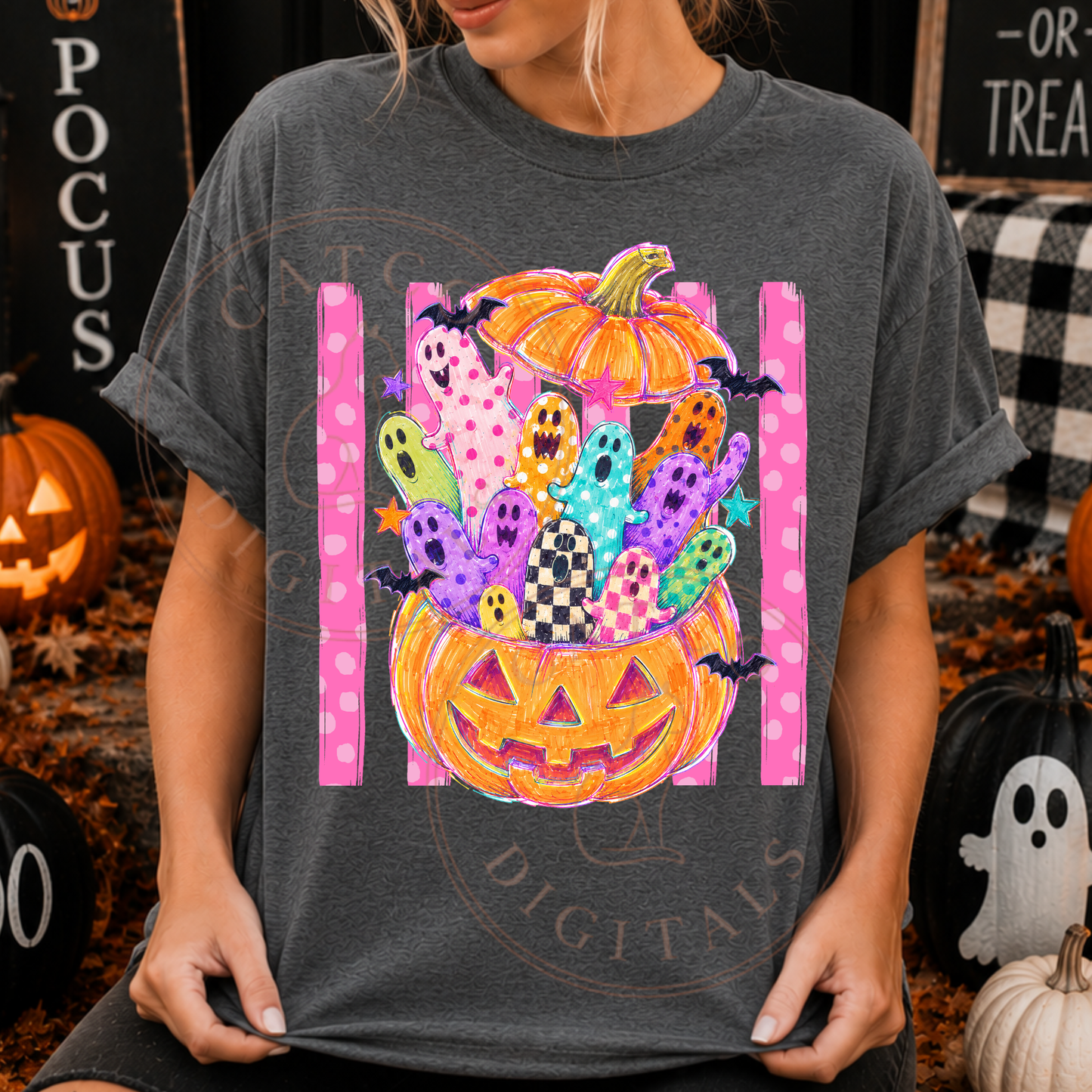 4063 - ghost pumpkin