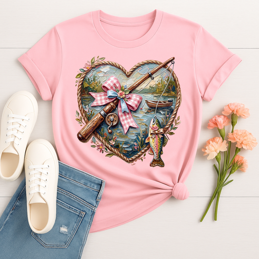 3546 - Fishing Heart