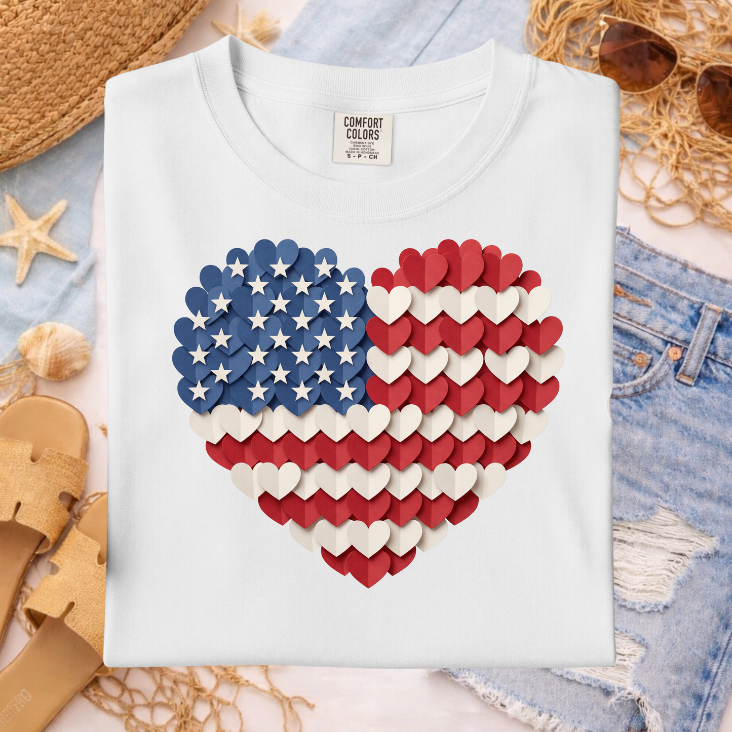 3520 - Patriotic Heart