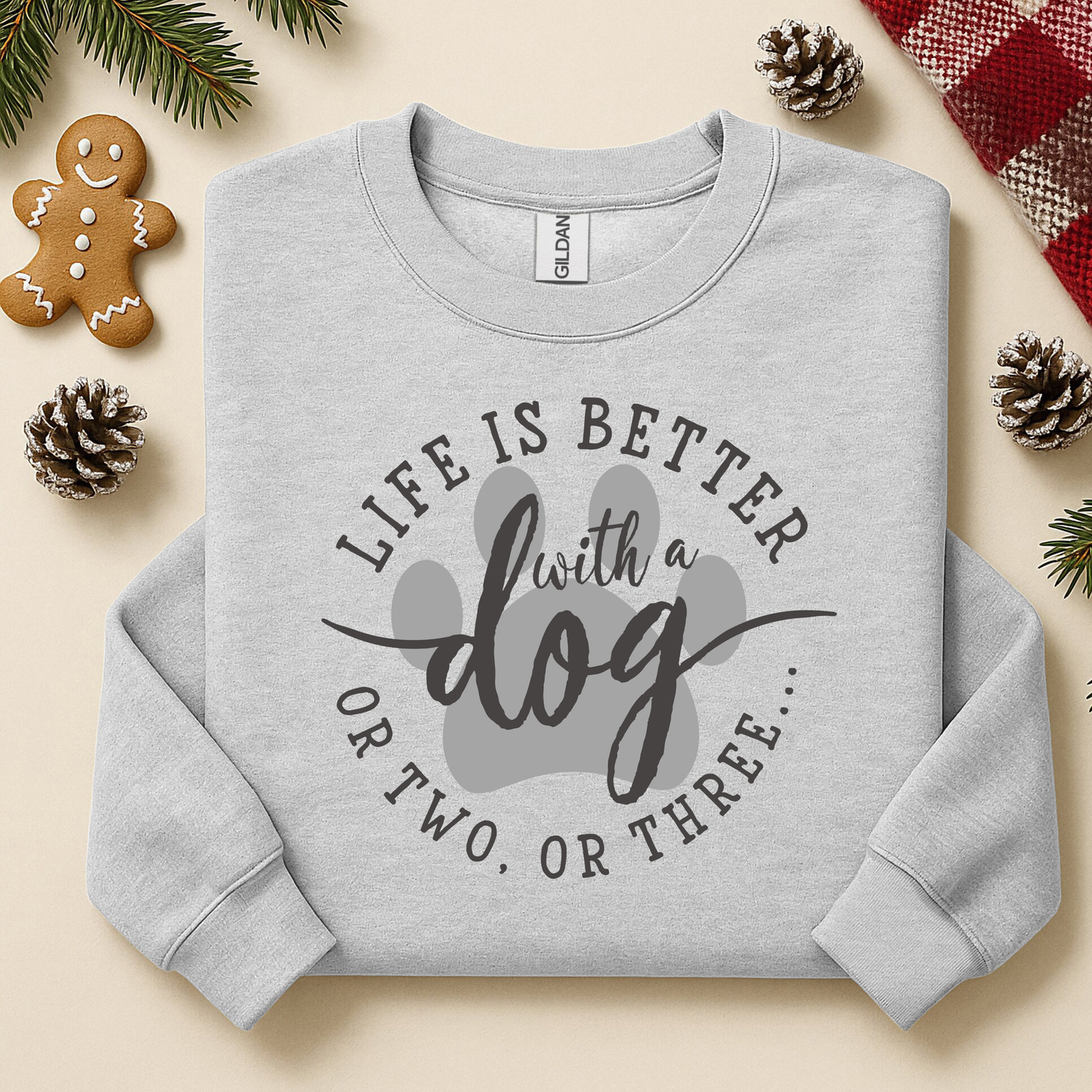 2051 - Life is Better with a Dog or Three