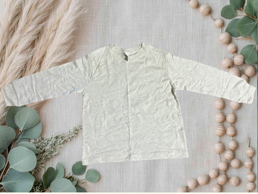 Natural Heather Long Sleeve Tshirt