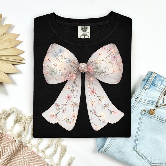 3283 - Dainty Floral Bow