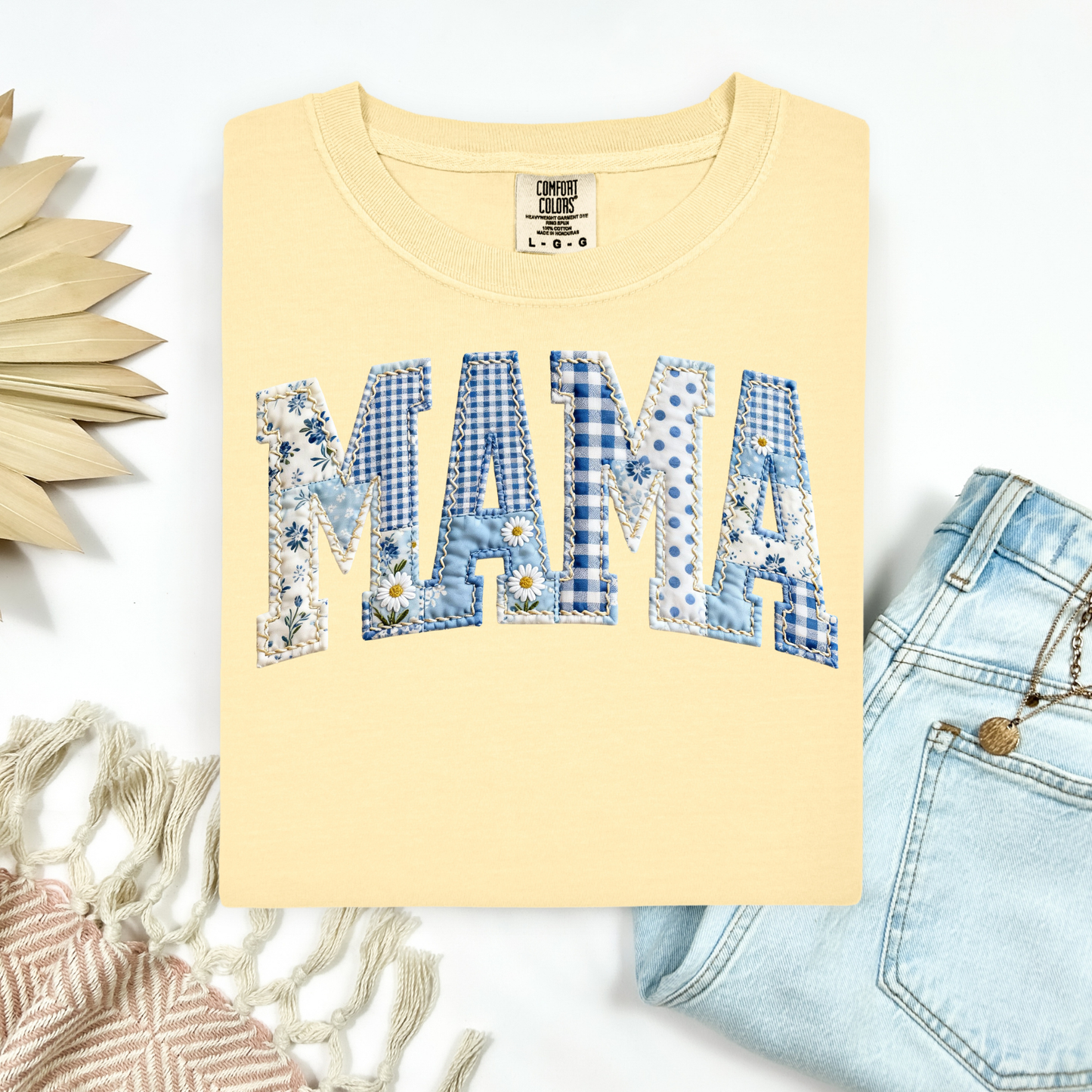 3422 - Mama - Daisy Patchwork
