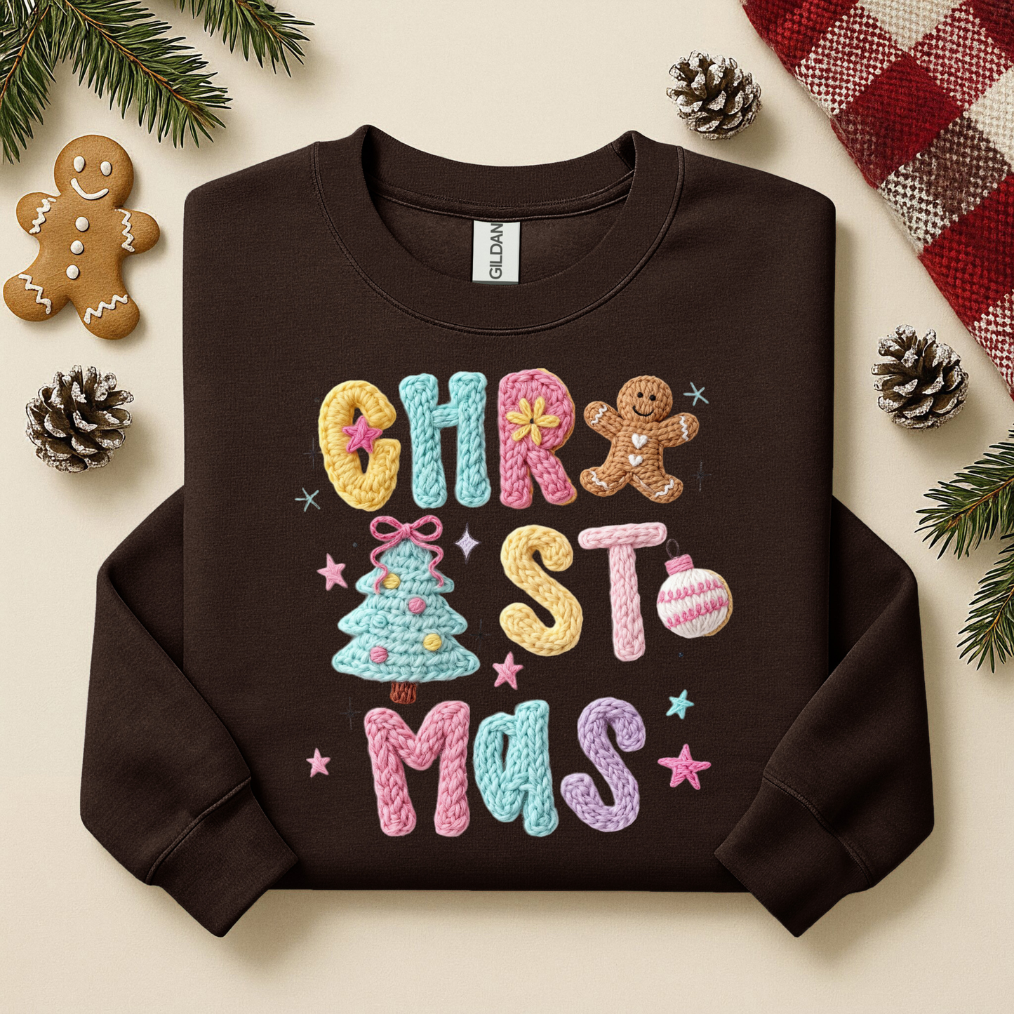 2060 - Christmas Yarn Pastel