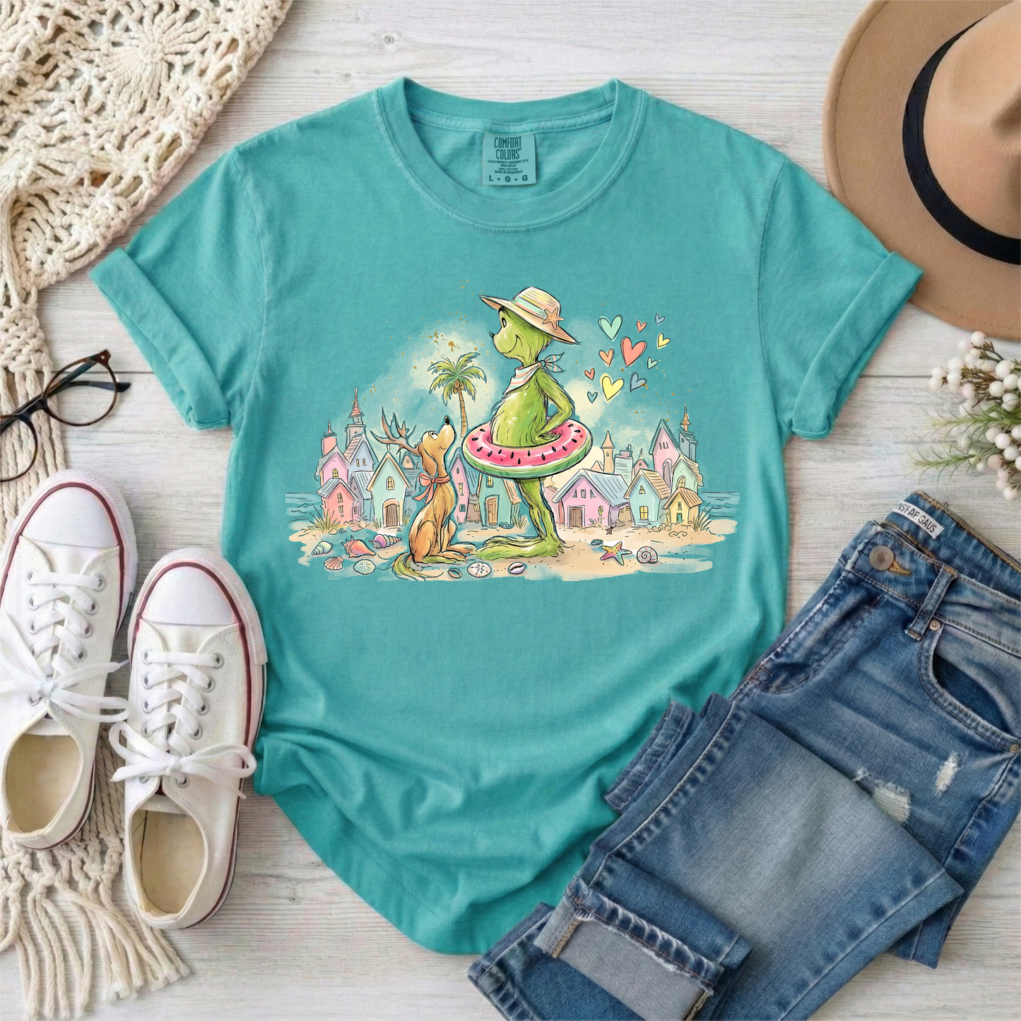 3567 - Green Man at the Beach