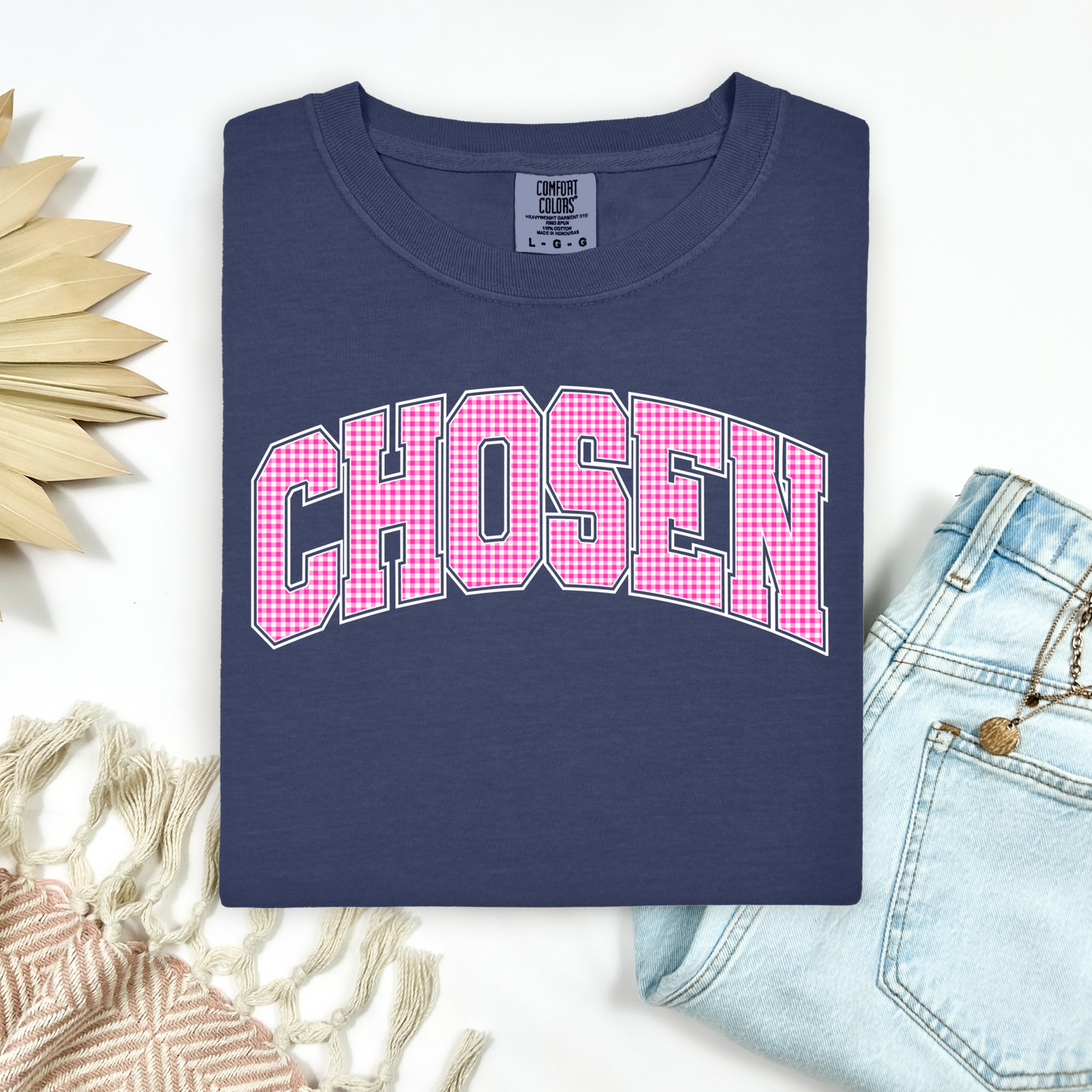 3360 - Chosen - Pink Gingham