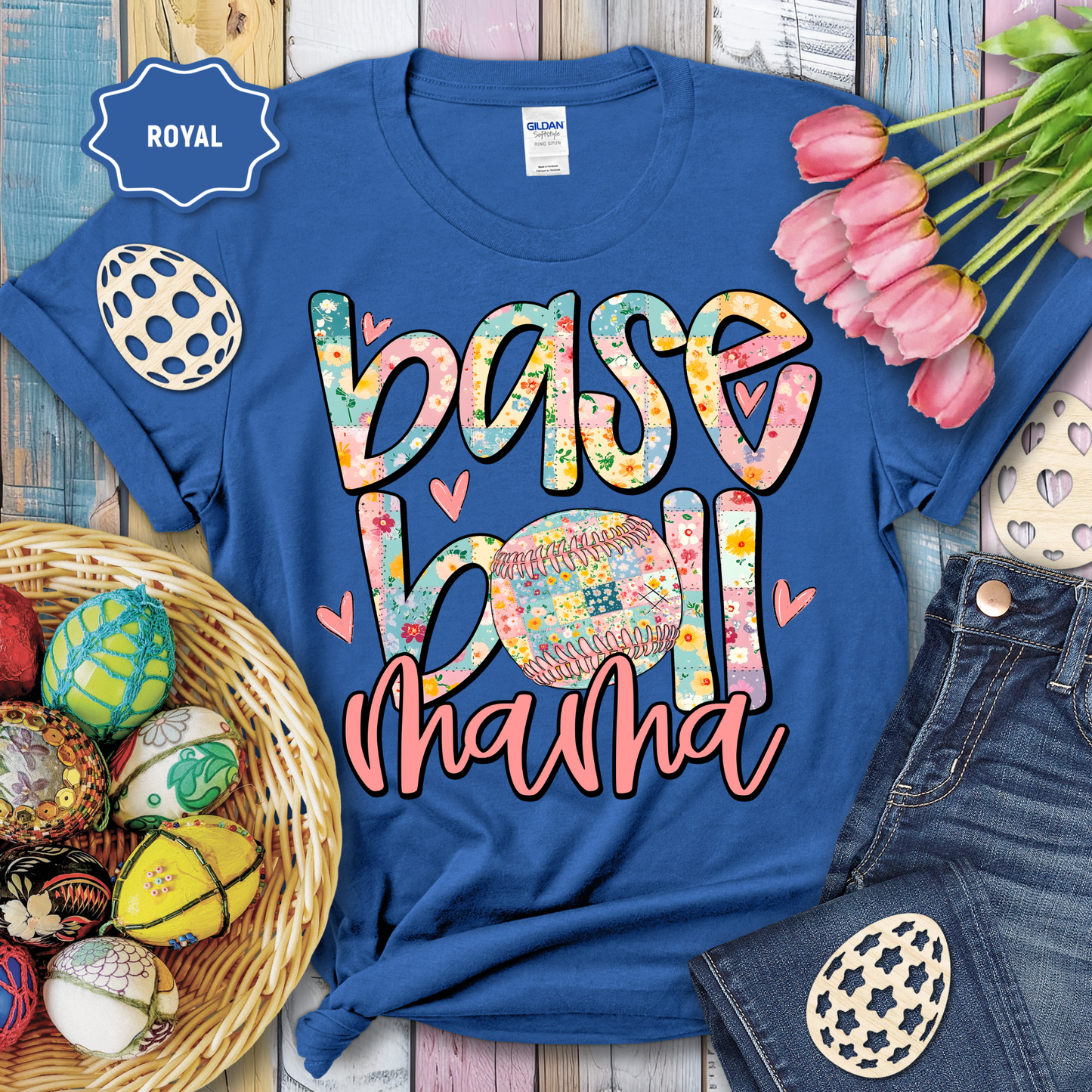3471 - Baseball Mama Patchwork