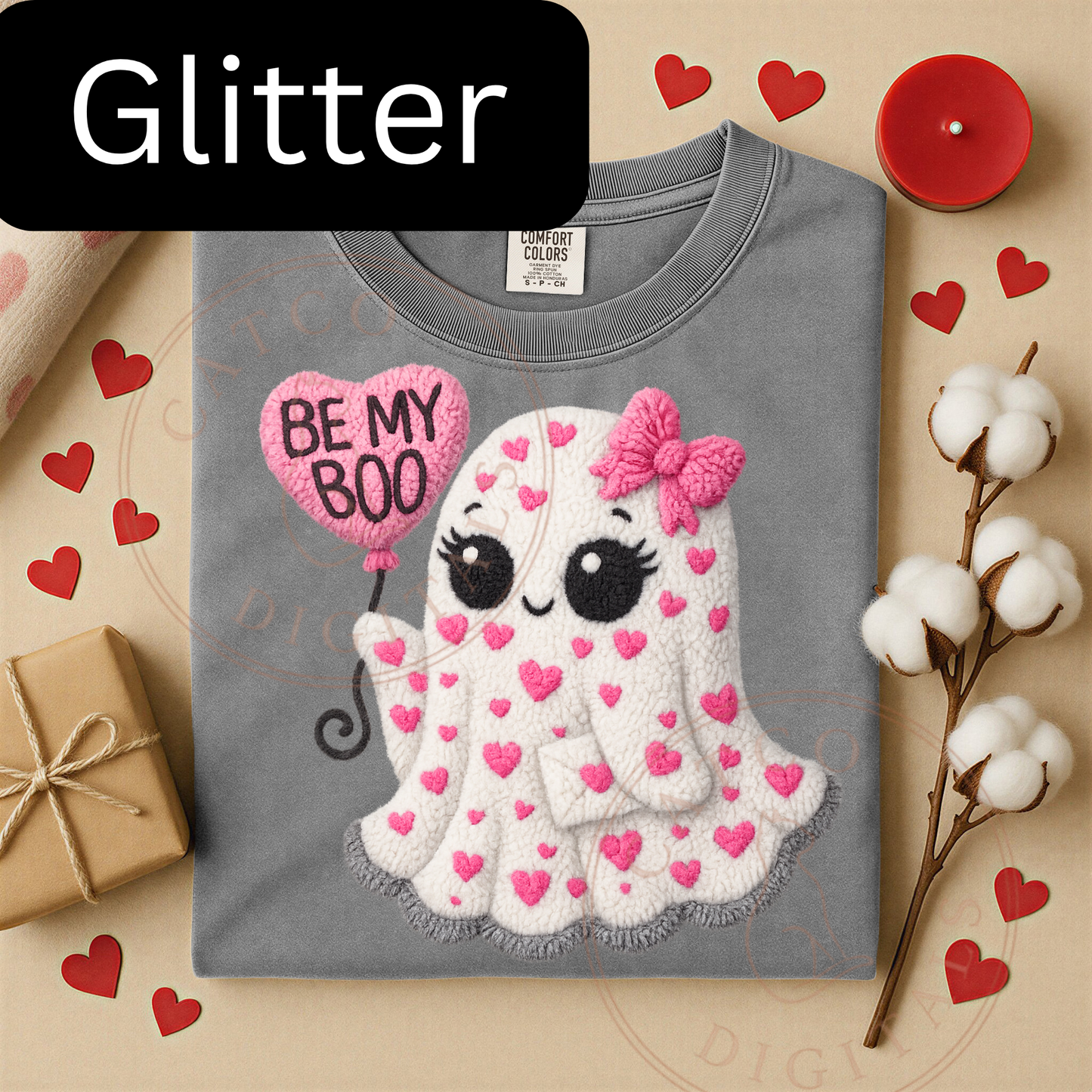 3180 -  Be My Boo - Catco Exclusive - Glitter