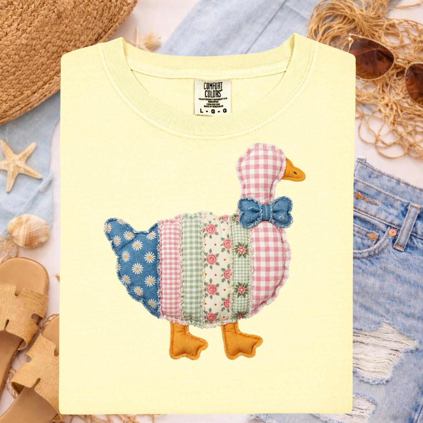 3528 - Patchwork Duck