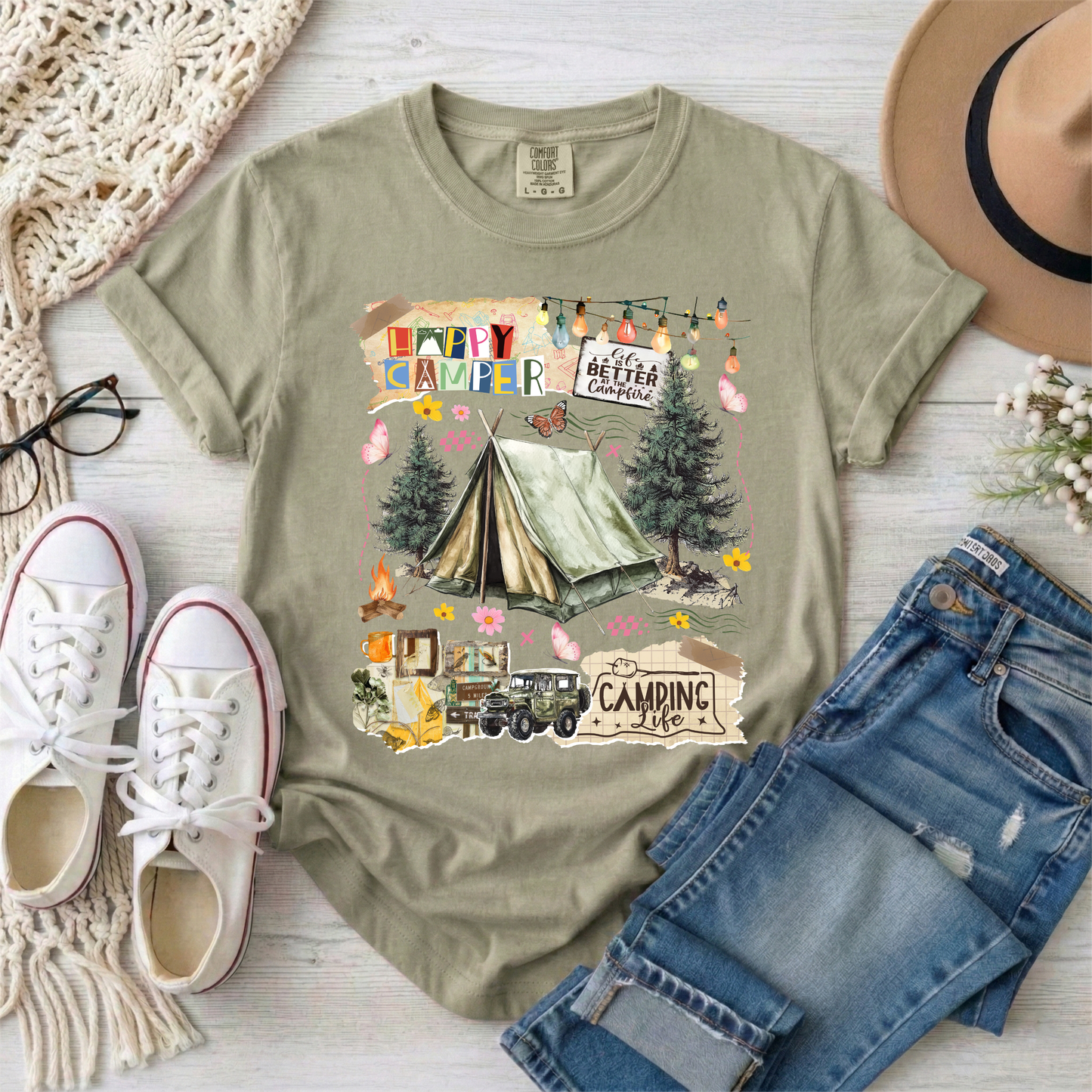 3580 - Camping Collage